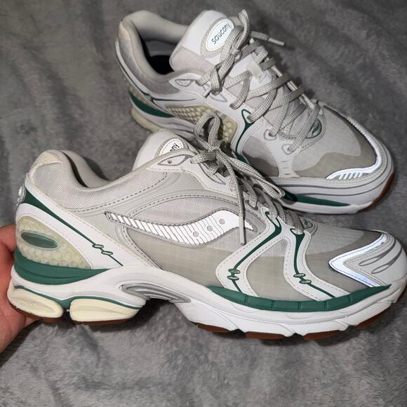 Saucony ProGrid Triumph Gray Green Men’s Running Shoes Size 10 main image 9